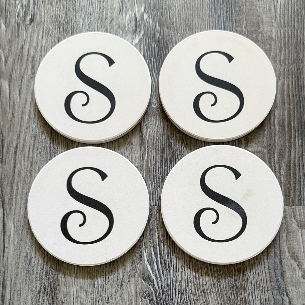 Set of four 4in x 4in Drink Coasters